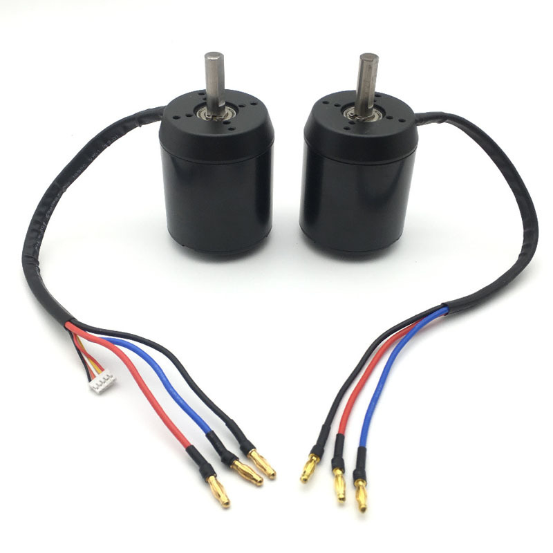 6384 Brushless Motor Sensored - 전기 평형 스쿠터 스케이트보드용 센서 없는